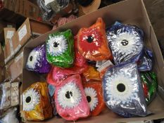 *24 PVC Cosmetic Bags (Various Colours)