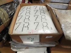 *50 Assorted Metal Stud T-Shirt Motifs