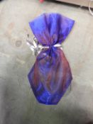 *Twenty Five Blue Iridescent Chair Bows