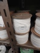 *Four Rolls of Cream Braid Edging