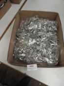 *100 Chrome & Diamante Buckles