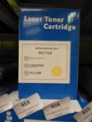*Laser Toner Cartridges Model: OC710 Colour: Yello
