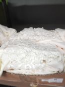 *Box of 10 Lace Edge Scarves