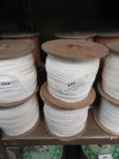 *Four Rolls of Cream Braid Edging