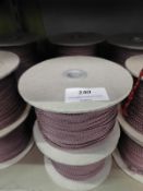 *Four 150m Rolls of Pink Braid Edging