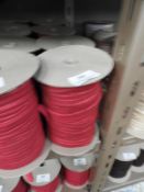 *Four Rolls of Red Elasticated Ribbon