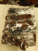 *50 Assorted Decorative Beads