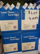 *Four Laser Toner Cartridges Model: OC8600D Colour