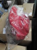 *Box of 10 Red Baseball Caps
