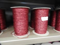 *Four Rolls of Silver Metallic Thread