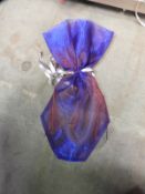 *Twenty Five Blue Iridescent Chair Bows