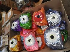 *24 PVC Cosmetic Bags (Various Colours)