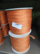 *Four Rolls of Orange & Gold Braid