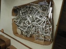 *100 Chrome & Diamante Buckles