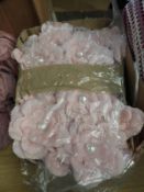 *Pink Sequin Stitch on Panels