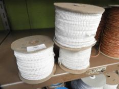 *Three Rolls of Braided Cord