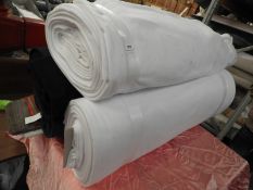 *Four Belts of Fleece Material (2x White, 1x Black