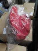 *Box of 10 Red Baseball Caps