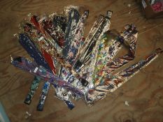 *Fifty Pure Silk Ties (Various Styles)