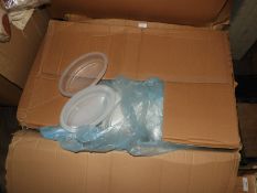 *450 Oval Microwaveable Dishes