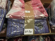 *Ten Knitted Woolen Scarves