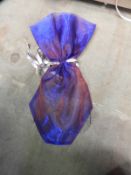 *Twenty Five Blue Iridescent Chair Bows