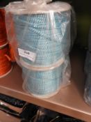 *Four Rolls of Blue & Silver Braid