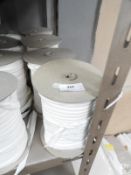 *Four Rolls of Cream Elasticated Ribbon