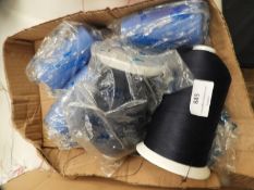 *Five Rolls of Blue Thread