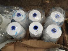 *Six Rolls of White Thread