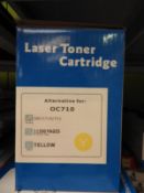 *Laser Toner Cartridges Model: OC710 Colour: Yello