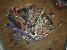 *Fifty Pure Silk Ties (Various Styles)