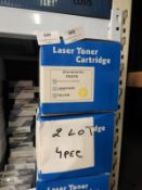 *Four Laser Toner Cartridges TK570 Yellow
