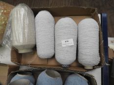 *Six Cones of Pale Grey Thread