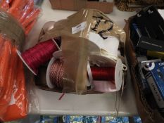 *12 Reels of Assorted Ribbon