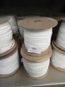 *Four Rolls of Cream Braid Edging