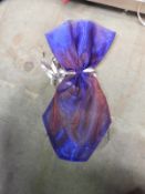 *Twenty Five Blue Iridescent Chair Bows