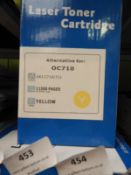 *Laser Toner Cartridges Model: OC710 Colour: Yello