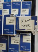 *Four Laser Toner Cartridges Model: CE505X