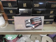 *Six 12-Way Leather Belt Sets