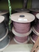 *Four 150m Rolls of Pink Braid Edging