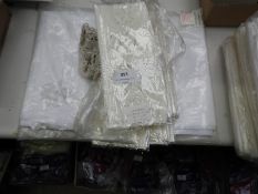 *Assorted Lace Edging and a Shower Curtain