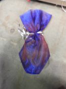 *Twenty Five Blue Iridescent Chair Bows