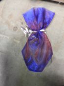 *Twenty Five Blue Iridescent Chair Bows