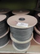 *Four Rolls of Green Braid Edging