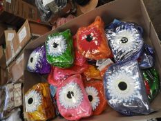 *24 PVC Cosmetic Bags (Various Colours)