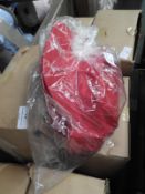 *Box of 10 Red Baseball Caps