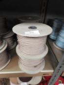 *Four 150m Rolls of Beige Braid Edging