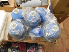 *Six Cones of Pale Blue Thread