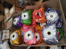 *24 PVC Cosmetic Bags (Various Colours)